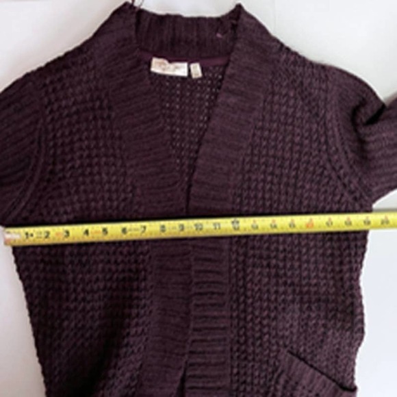 Rd Style Purple Cardigan Sweater Size SP - Picture 7 of 8